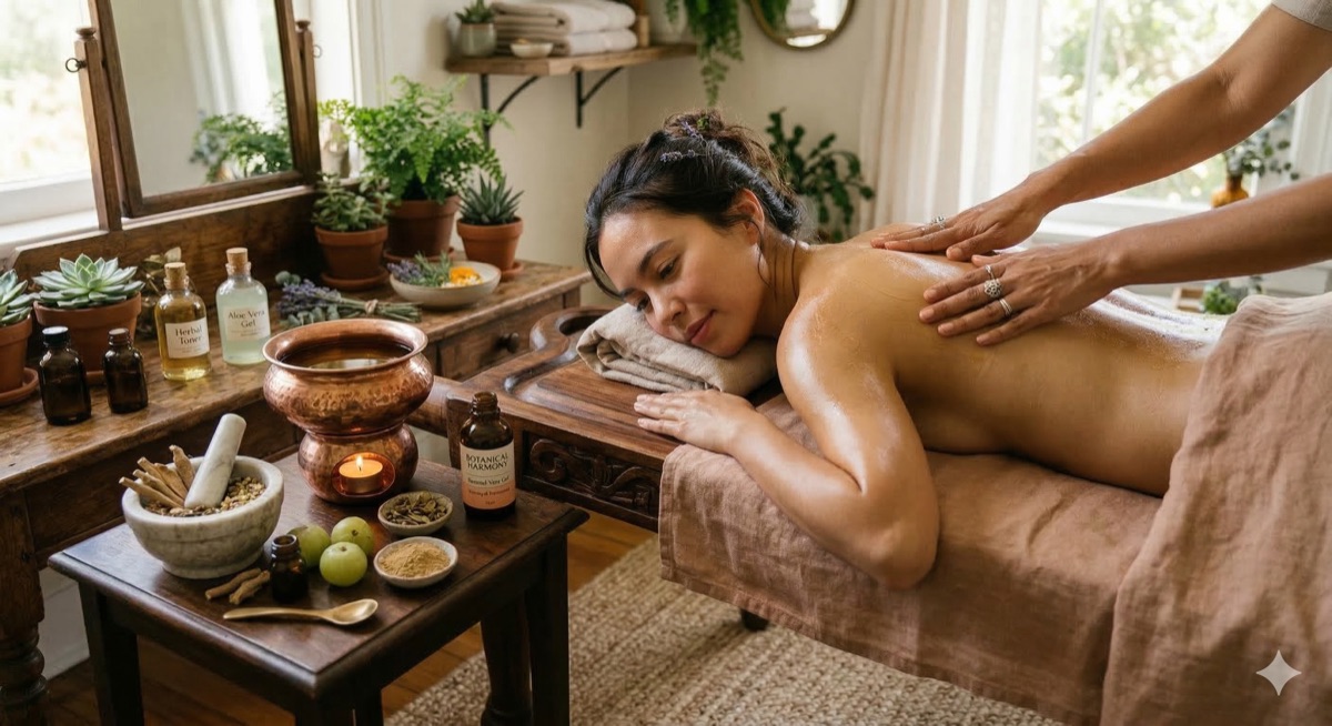 अभ्यंग treatment